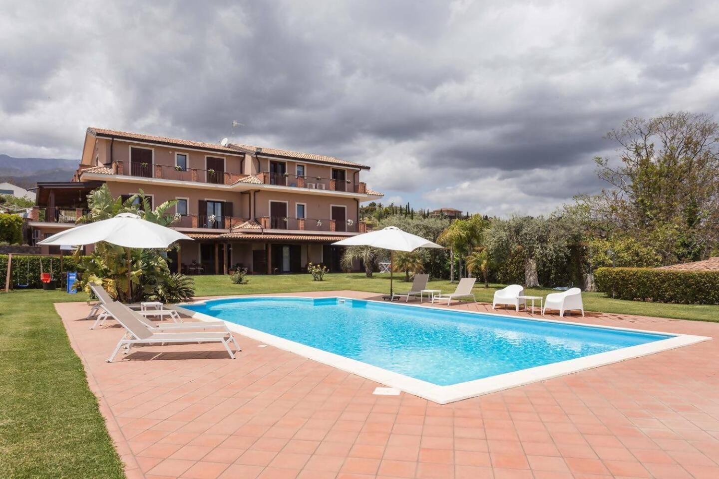 Villa Ginevra Santa Venerina Dış mekan fotoğraf