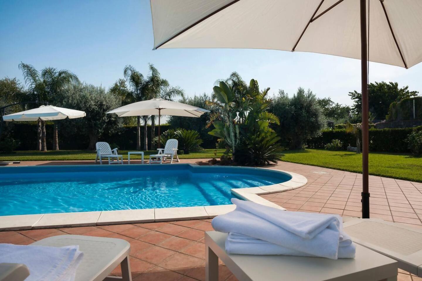 Villa Ginevra Santa Venerina Dış mekan fotoğraf