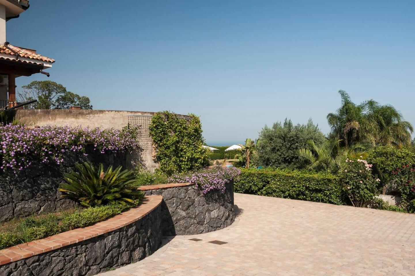 Villa Ginevra Santa Venerina Dış mekan fotoğraf