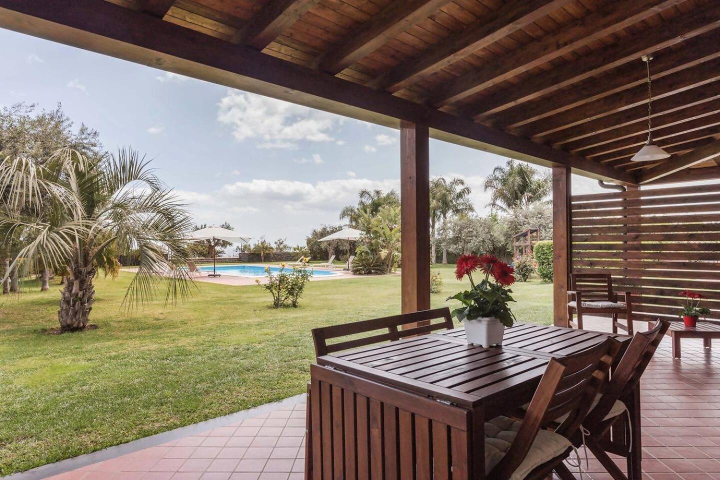 Villa Ginevra Santa Venerina Dış mekan fotoğraf