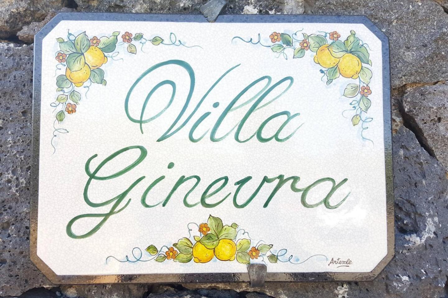 Villa Ginevra Santa Venerina Dış mekan fotoğraf