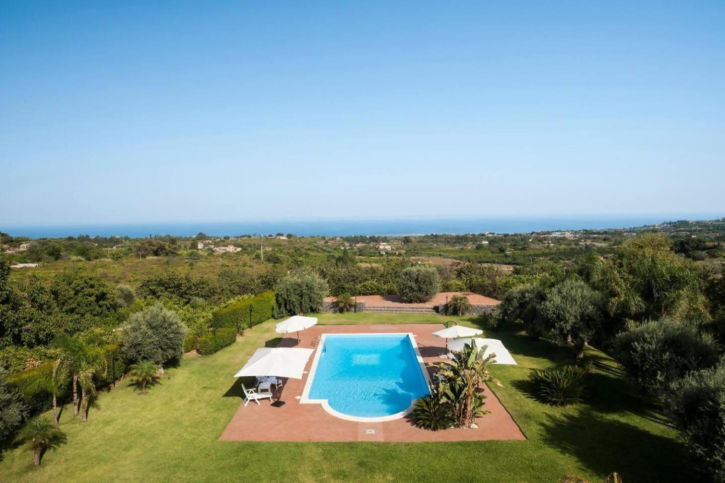 Villa Ginevra Santa Venerina Dış mekan fotoğraf